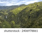 Hanapepe Valley waterfalls Kauai Hawaii