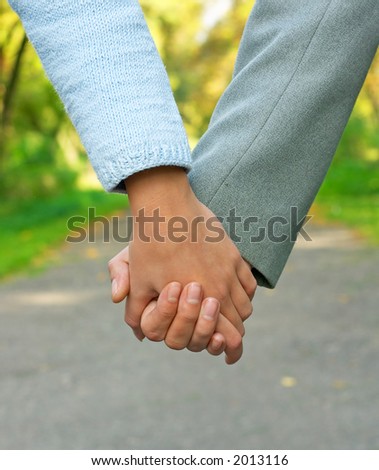 hand in hand