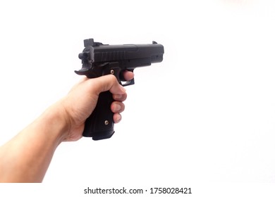 Hand Aiming Toy Gun First Person Stock Photo 1758028421 | Shutterstock