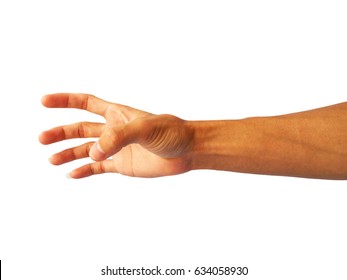 Hand Asian Man Reach Out Grab Stock Photo 634058930 | Shutterstock