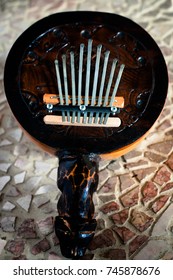 Hand Carved African Mbira 