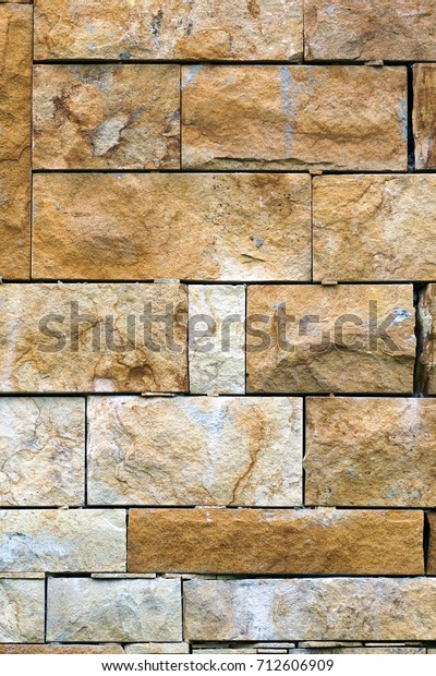 Hand Carved Sandstone Block Fireplace Stock Photo Edit Now 712606909