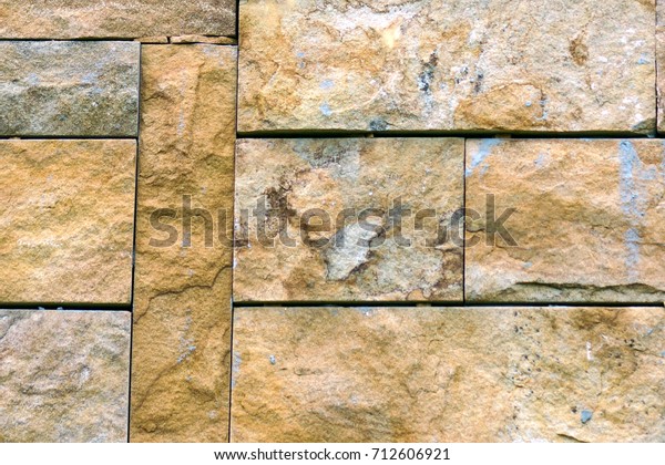 Hand Carved Sandstone Block Fireplace Stock Photo Edit Now 712606921