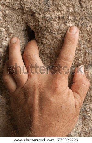 Similar – Image, Stock Photo bouldersenses Colour photo