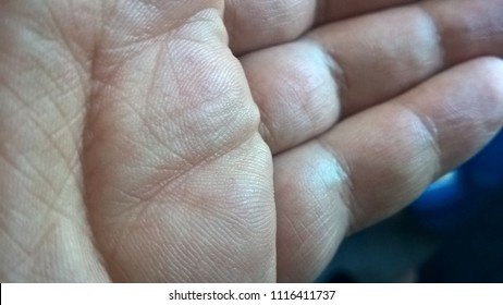 Hand close up