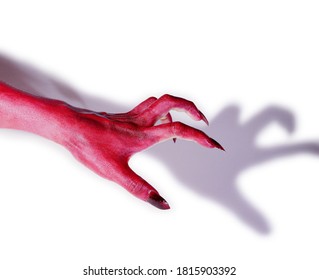 Hand of the devil and shadow.