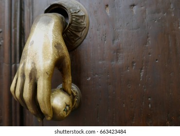 Hand Door Knocker