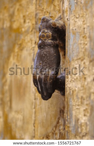 Similar – Image, Stock Photo key to my heart Wood Metal