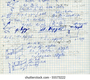 hand draw math background