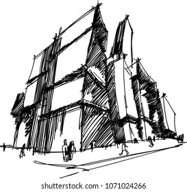Architecture Sketch Images Stock Photos Vectors Shutterstock