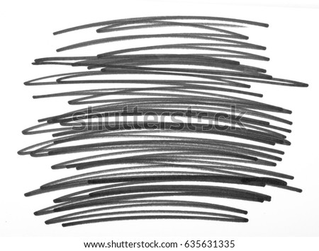  Hand drawn scribble smears