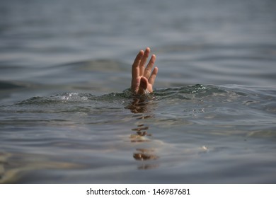 Hand Drowning Stock Photo 146987681 | Shutterstock