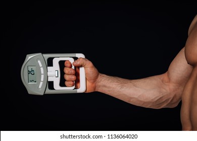 Hand Dynamometer, Close Up