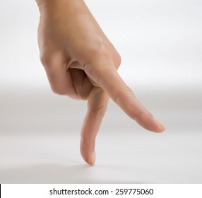 Hand finger walking