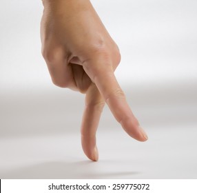 Hand finger walking