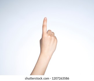 hand finger woman - Shutterstock ID 1207263586