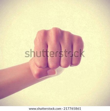 hand fist gesture