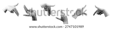 Hand forms framing crop gesture using fingers to outline viewing area against neutral background. Digits create rectangular vision guide for composition control. Photography concept illustrating frame