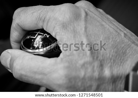 Hand and gear shift