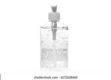 hand gel . Hand  sanitizer bottle isolated on white background and mockup - Shutterstock ID 1672638460
