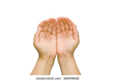 Two Open Empty Hands Palms Stock Photo (Edit Now) 178880678