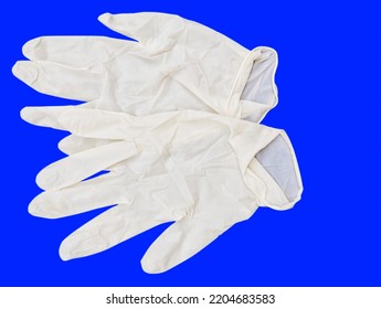 Hand Gloves Pair, Surgical Latex Glove Disposable  Protective Safety Medical Elastic Sterile Examination Hygiene Sanitizing Cleaning Operation Laboratory Nurse Doctor Health Handcare Medical Equipment