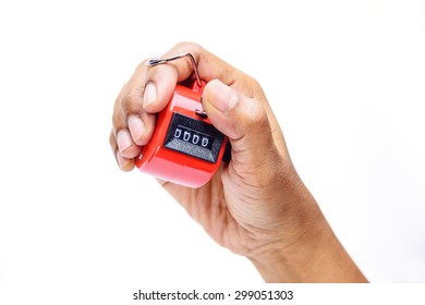 Hand held tally counter, counter clicker, counting machine