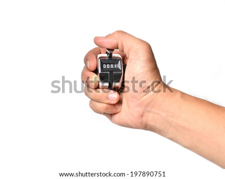 hand hold counter 