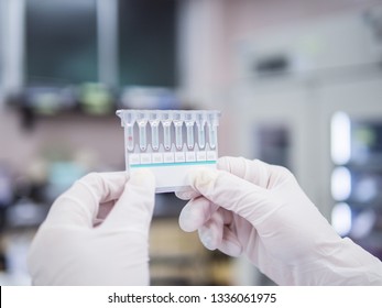 Hand Hold Gel Test For Blood Cross Matching 