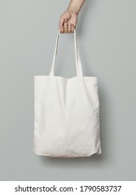 Hand Holded Blank Canvas Bag  - Shutterstock ID 1790583737