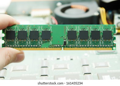 Hand Holding Computer Memory Stock Photo 161435234 | Shutterstock