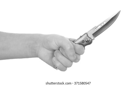 Hand Holding Knife Drawing Reference