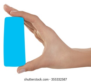 hand holding object
