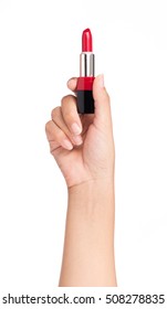 hand-holding-red-lipstick-isolated-260nw