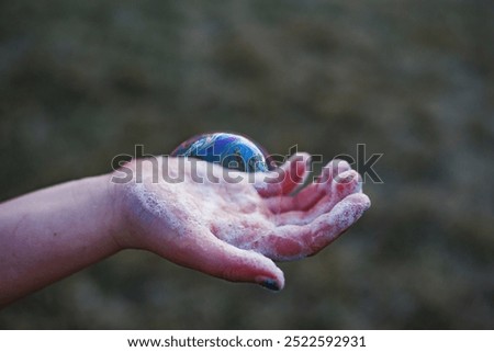 Similar – Image, Stock Photo coloured hand Lifestyle