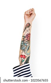 Hand holding variation of object