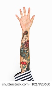 Hand holding variation of object