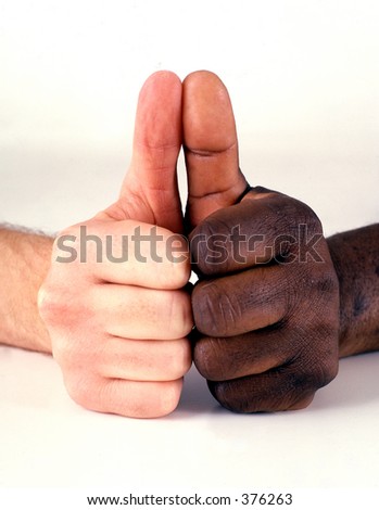 hand, interracial