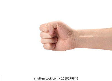 Hand, Isolated On White Background