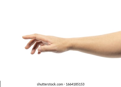 Hand Isolated On White Background