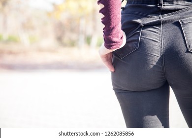 Black Teen Butt