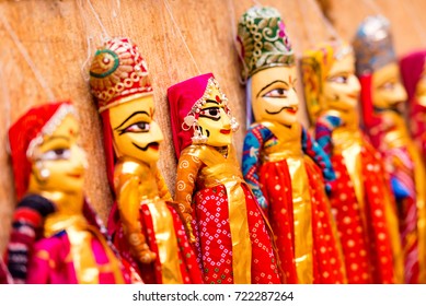 Hand Made Colorful Rajasthan Puppets