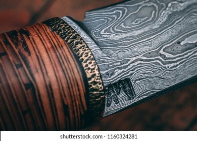 hand made damascus steel knives