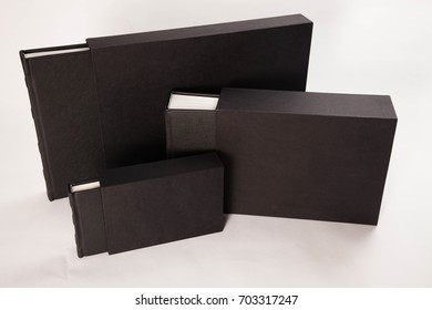 Hand Made Fine Art Photo Wedding Albums Of Different Sizes With Custom Sleeve Covers.  Leather Book Binding Comes In All Types And Shapes.