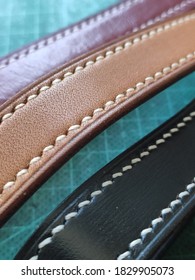 Hand Made Leather Craft. Saddle Stitch