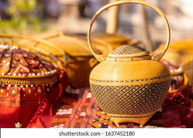 Hand Made Products From Bamboo Weaving Local Wisdom Of Indigenous People, Thailand, Laos, Myanmar, Vietnam, China, Cambodia, Malaysia, Indonesia, Philippines