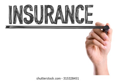 Hand Marker Writing Word Insurance Stock Photo 315328451 | Shutterstock