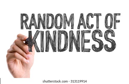 Hand Marker Writing Word Random Act Stock Photo 313119914 | Shutterstock