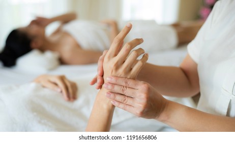 hand massage body care and spa treatments at beauty spa salon