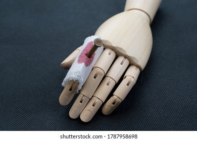 Hand Model Bruised Wound Stock Photo 1787958698 | Shutterstock